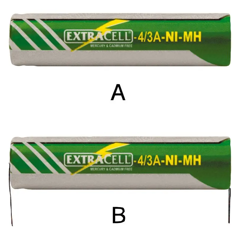 Batteria Extracell Ni-MH 1,2 V 3800 mAh 4/3 A