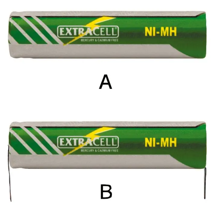 Batteria Extracell Ni-MH 1,2 V 4500 mAh 18670