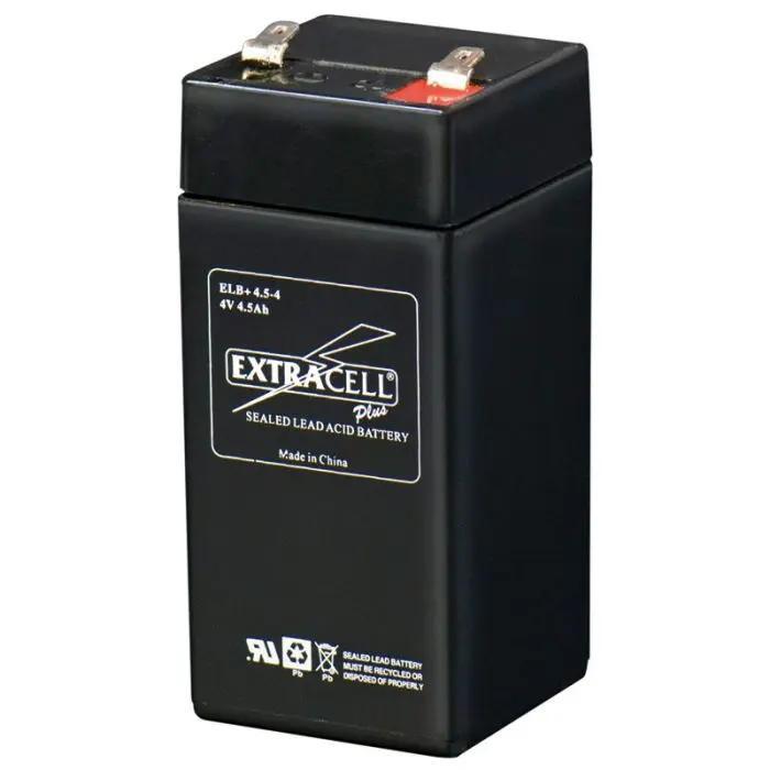 Batteria Extracell piombo 4 V 4,5 Ah