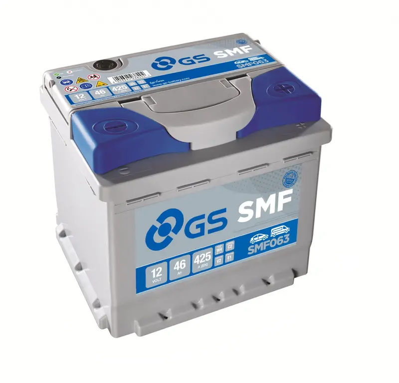 Batteria gs yuasa 12 V 46 Ah 425 A pos dx