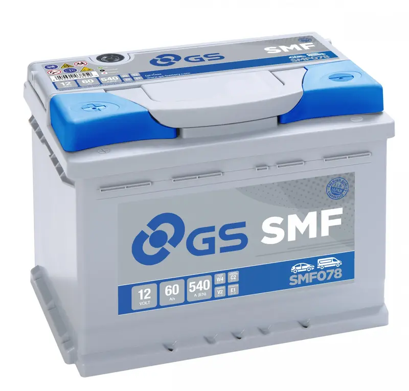 Batteria gs yuasa 12 V 60 Ah 540 A pos. sx