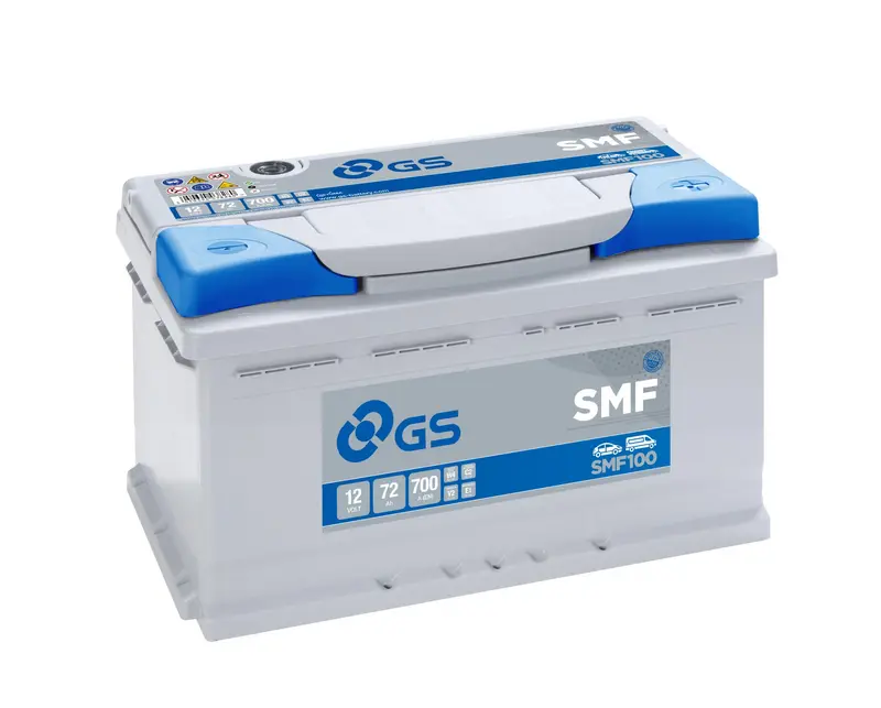 Batteria gs yuasa 12 V 72 Ah 700 A pos. dx