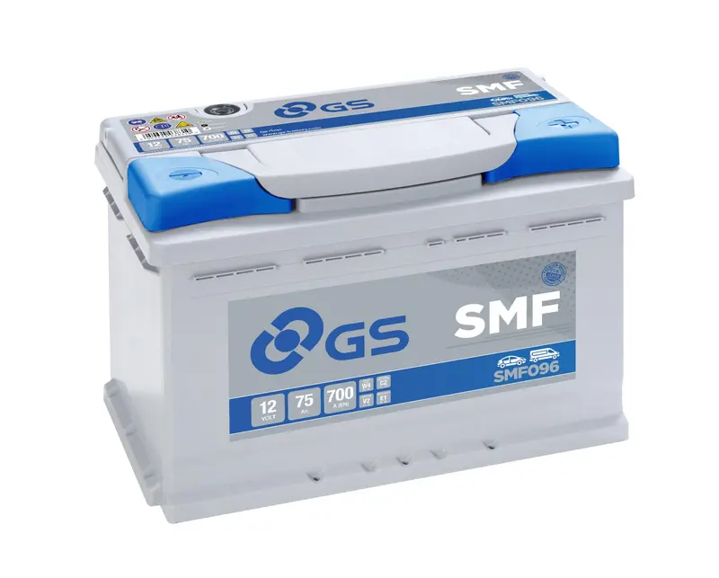 Batteria gs yuasa 12 V 75 Ah 700 Ah
