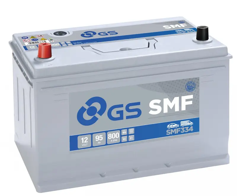 Batteria gs-yuasa 12 V 95 Ah 800 Ah pos.sx