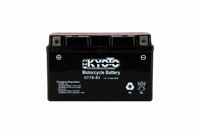 Batteria Moto Kyoto GT7B-BS 12 V 6,5 Ah