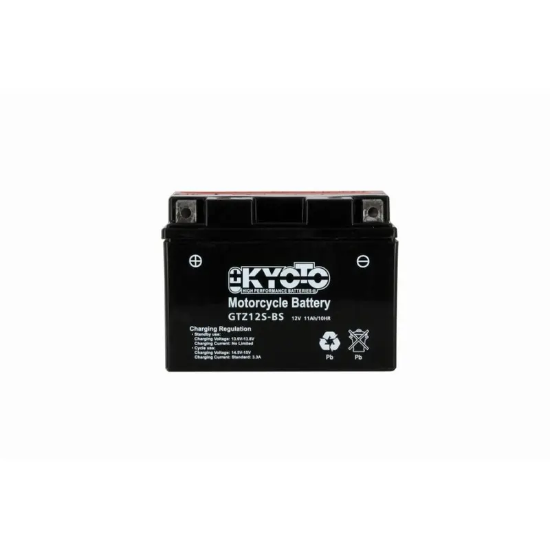 Batteria Moto Kyoto GTZ12S-BS 12 V 11 Ah AGM