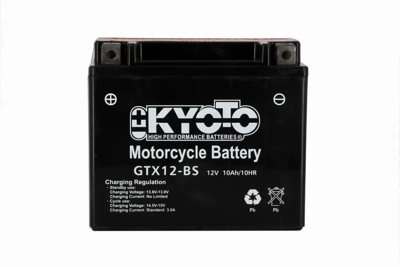 Batteria Moto Kyoto KYTX12-BS 12 V 10 Ah AGM
