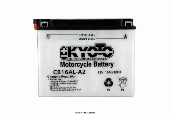 Batteria Moto Kyoto YB16AL-A2 12 V 16 Ah