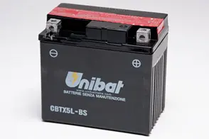 Batteria Moto Unibat CBTX5L-BS 12 V 4 Ah AGM