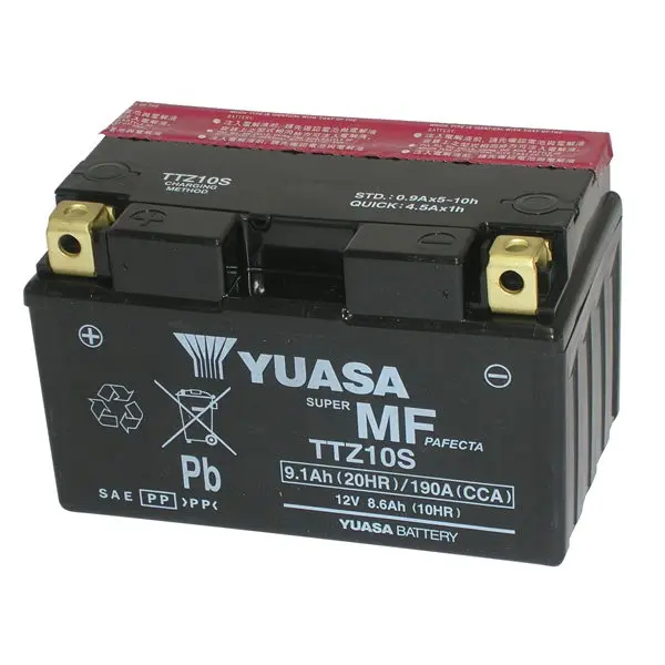 Batteria Moto Yuasa TTZ10S 12 V 8,6 Ah AGM