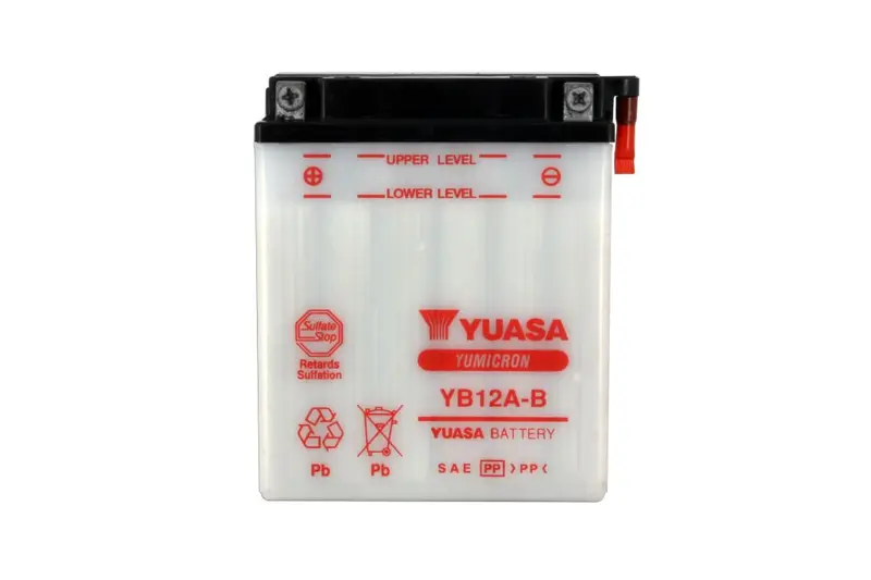 Batteria Moto Yuasa YB12A-B 12 V 12 Ah
