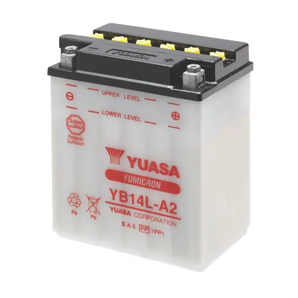 Batteria Moto Yuasa YB14L-A2 12 V 14 Ah