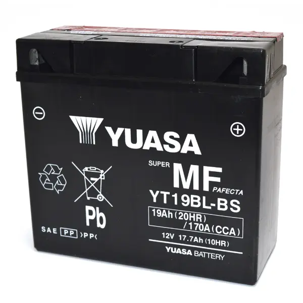 Batteria Moto Yuasa YT19BL-BS 12 V 17,7 Ah AGM