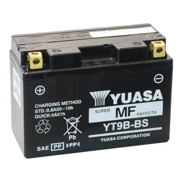 Batteria Moto Yuasa YT9B-BS 12 V 8 Ah