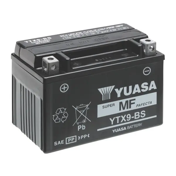Batteria Moto Yuasa YTX9 12 V 8 Ah AGM