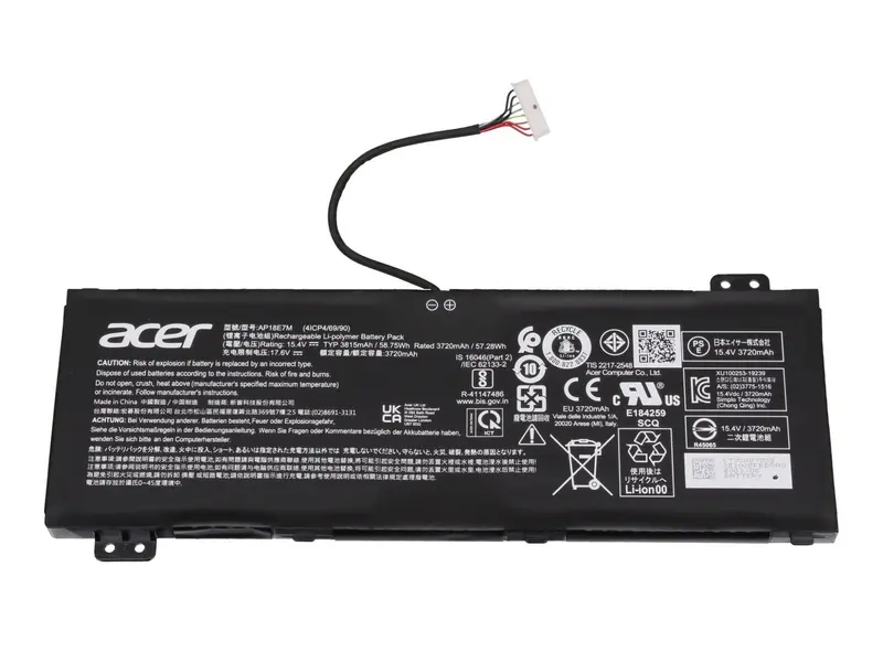 Batteria Originale Acer sostituisce AP18E7M