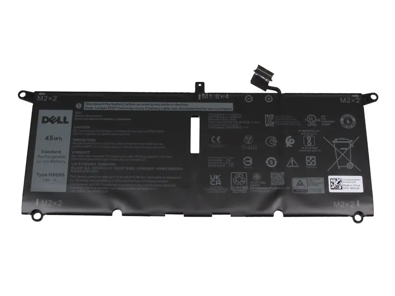 Batteria Originale Dell sostituisce 0HK6N5 - 4 Celle 45Wh