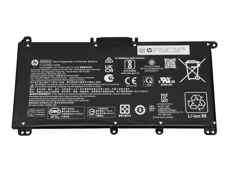 Batteria Originale HP Pavilion 15-eg0014nl (304K6EA)