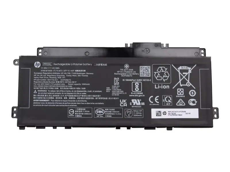 Batteria Originale HP sostituisce M01118-AC1