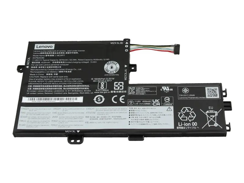 Batteria Originale Lenovo IdeaPad S340-15IML 81NA - 52,5Wh