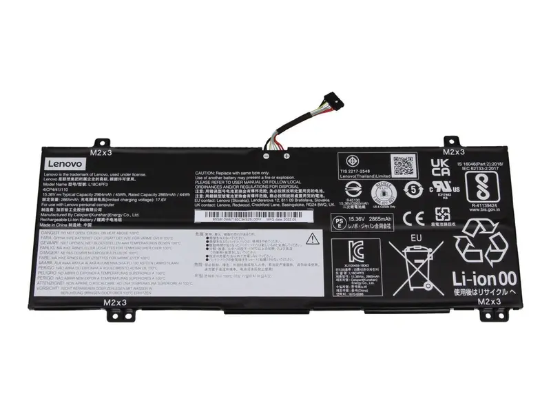 Batteria Originale Lenovo IdeaPad S540-14IWL 81ND - 52,5Wh