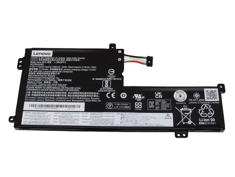 Batteria Originale Lenovo sostituisce 5B10T03401