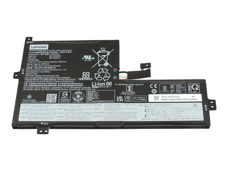 Batteria Originale Lenovo sostituisce 5B11B90370