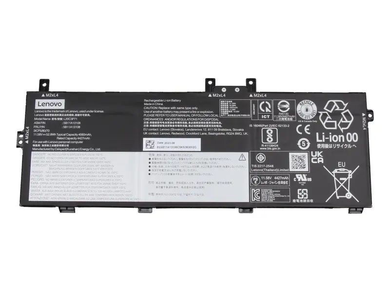 Batteria Originale Lenovo sostituisce 5B11M90078 - 52Wh