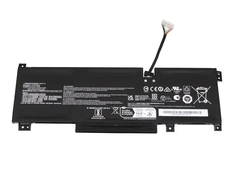 Batteria Originale MSI Gaming Pulse GL76 12UEK-051T