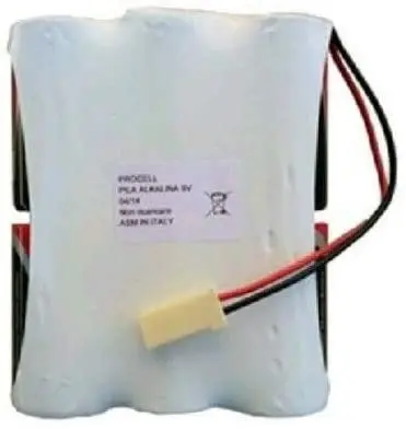 Batteria per antifurto alcalina 9 V silentron