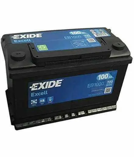 Batteria per auto exide 12 V 100 Ah 720 A