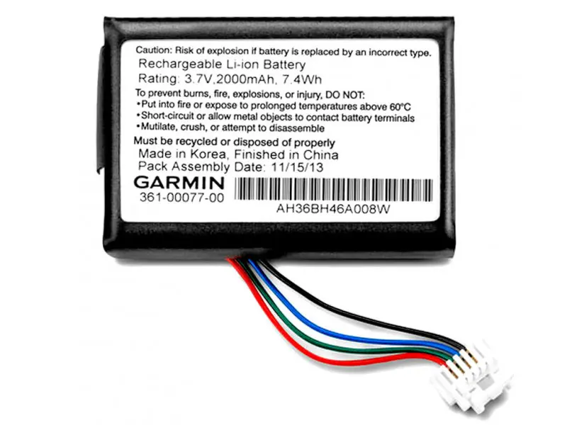 Batteria per navigatore moto originale garmin v