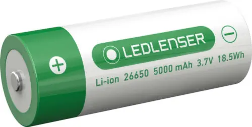 Batteria ricaricabile Li-ion 3,7/5000 mAh 26650