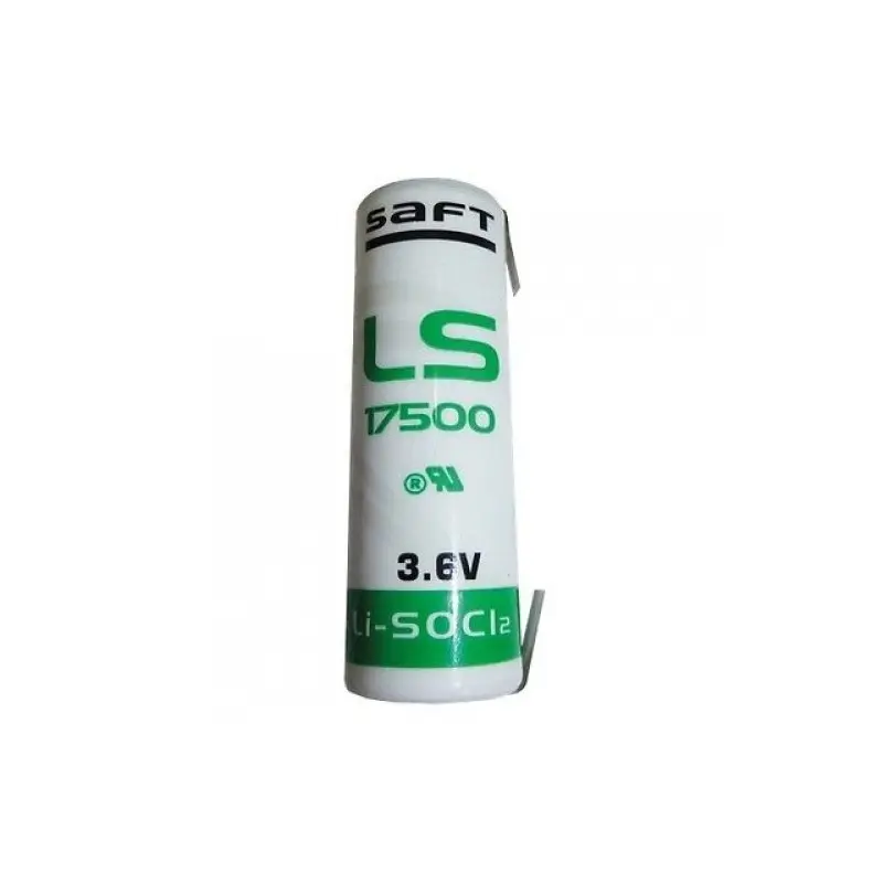 Batteria SAFT LS17500 3,6 V 3,6 Ah A / 17500 con Lamelle