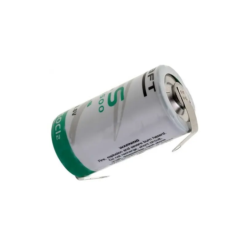 Batteria SAFT LS26500 3,6 V 7,7 Ah C con Lamelle