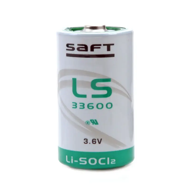Batteria SAFT LSH20 3,6 V 13 Ah D con Polo