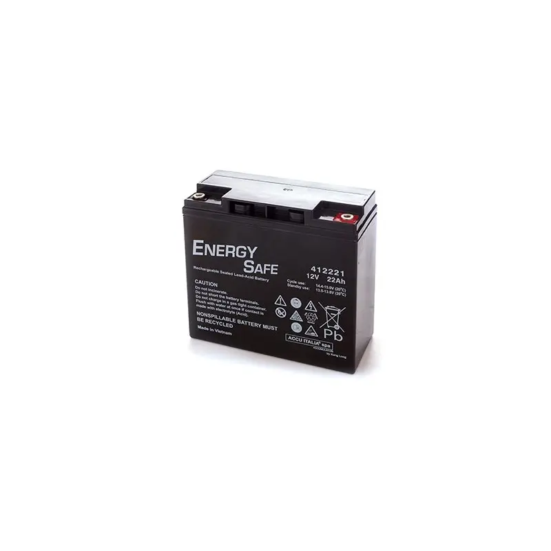 Batteria Starter Energy Safe 00412221 12 V 22 Ah AGM