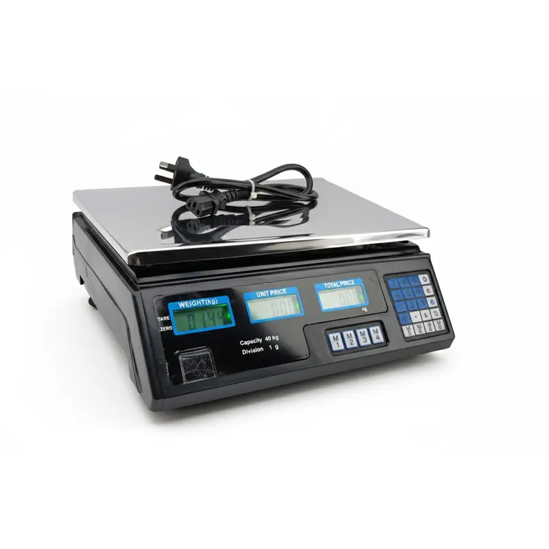 Bilancia da Banco Professionale Tekone ACS-A9 LCD 40Kg con 7 memorie