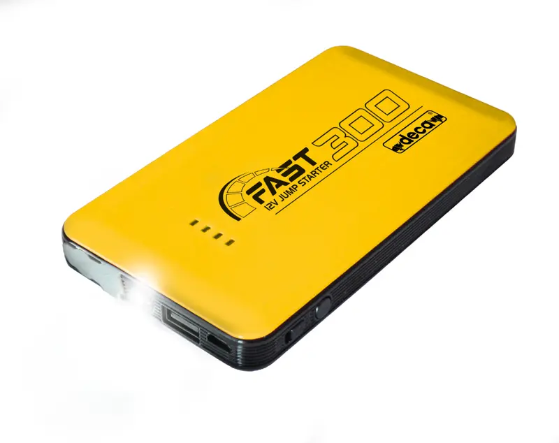 Booster DECA Fast 300 – Avviatore di Emergenza 12 V al Litio