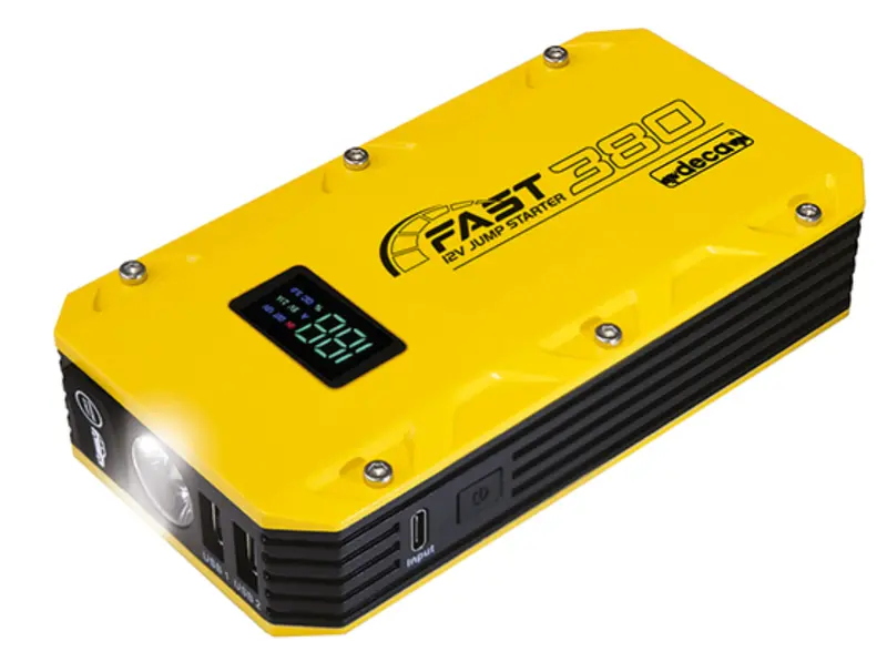 Booster DECA Fast 380 – Avviatore di Emergenza 12 V al Litio
