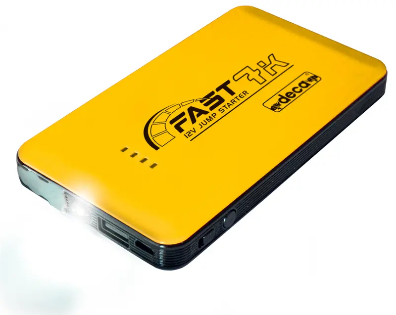 Booster DECA Fast 7 K – Avviatore di Emergenza 12 V 6000 mAh al Litio