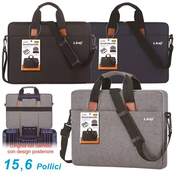 BORSA PER NOTEBOOK 15,6 BLUE PN