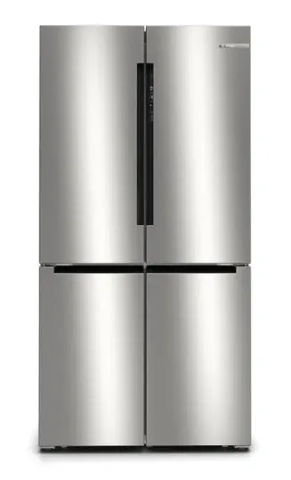 Bosch Serie 4 KFN96VPEA Frigorifero Multidoor da libera installazione 183 X 91 cm Acciaio anti-impronta Classe E