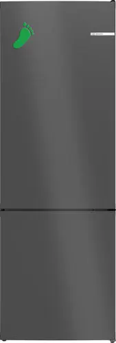 Bosch Serie 4 KGN49OCAF Frigorifero Combinato da libera installazione 203 x 70 cm Acciaio antracite Classe A