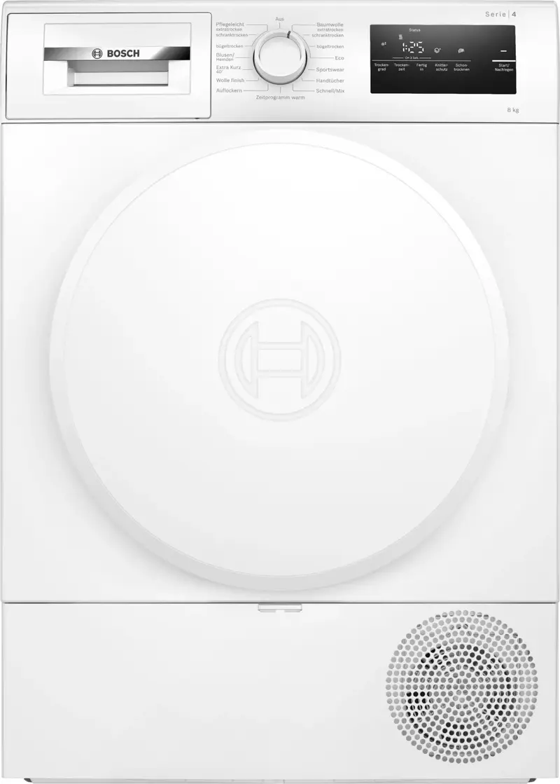 Bosch Serie 4 WTH83VV4 asciugatrice Libera installazione Caricamento frontale 8 kg Bianco