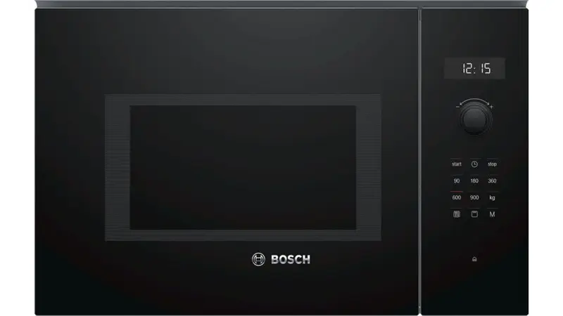 Bosch Serie 6 BEL554MB0 forno a microonde Nero, Acciaio inox Microonde combinato Da incasso 25 L 900 W
