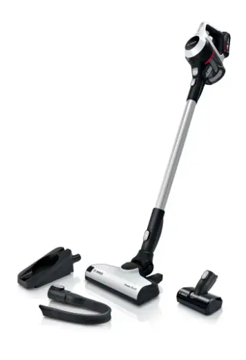 Bosch Serie 6 BKS611MTB scopa elettrica Aspirapolvere elettrica Batteria Secco Senza sacchetto Nero, Bianco