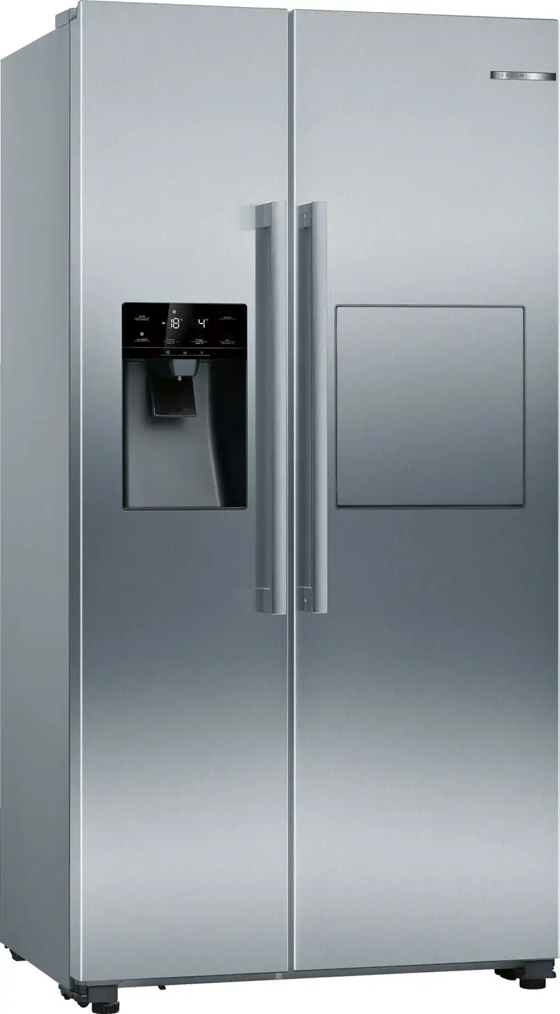 Bosch Serie 6 KAG93AIEP frigorifero side-by-side Libera installazione 560 L E Acciaio inox