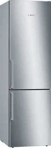 Bosch Serie 6 KGE398IBP frigorifero con congelatore Libera installazione 343 L B Acciaio inox