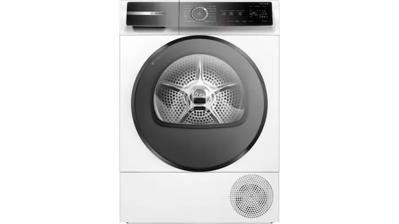Bosch Serie 8 WQB245B40 asciugatrice Libera installazione Caricamento frontale 9 kg Bianco